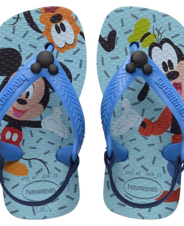 Chinelo Baby Disney Azul