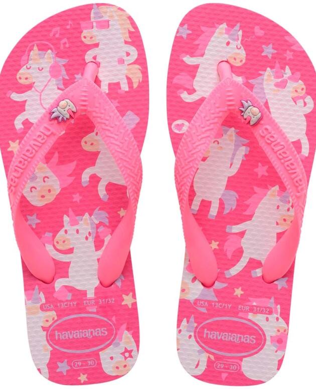 Chinelo Unicórnio Rosa