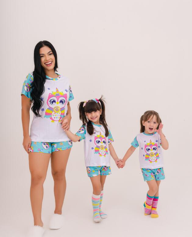 Piajama Corujinha Candy