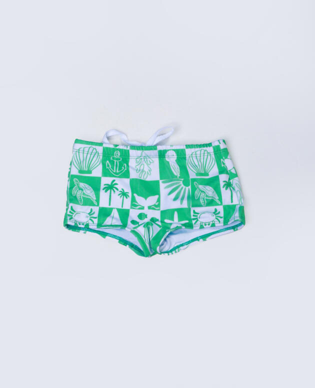 Sunga Boxer Azulejo Marítimo