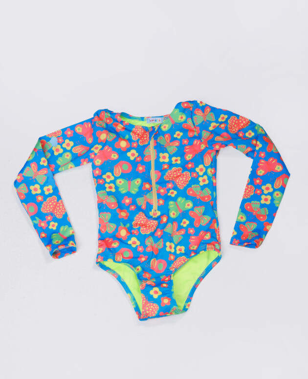 Maiô Borboletário Manga Longa