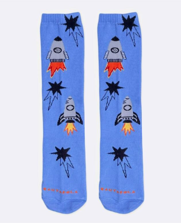 Meia 3/4 foguete para a lua