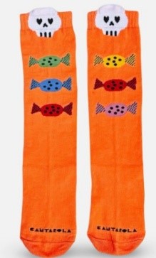 Meia 3/4 doces ou travessuras